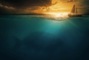 The story of Jonah and the whale in the Bible.