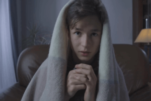 A fritghen kid