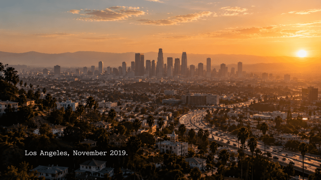 Los Angeles, November 2019